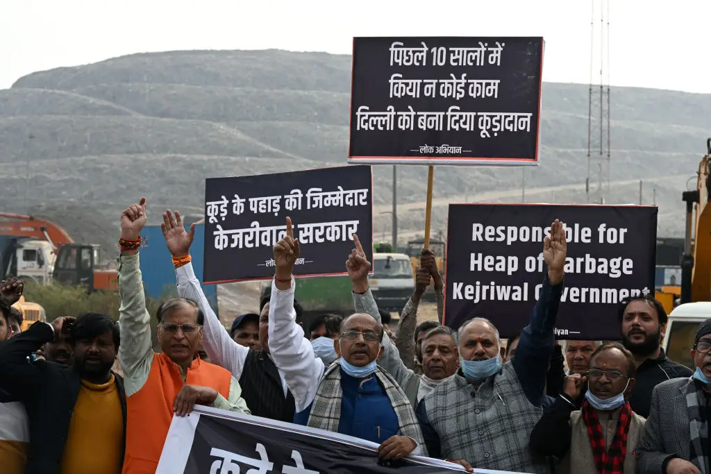 Locals have had enough (Salman Ali/Hindustan Times via Getty Images)