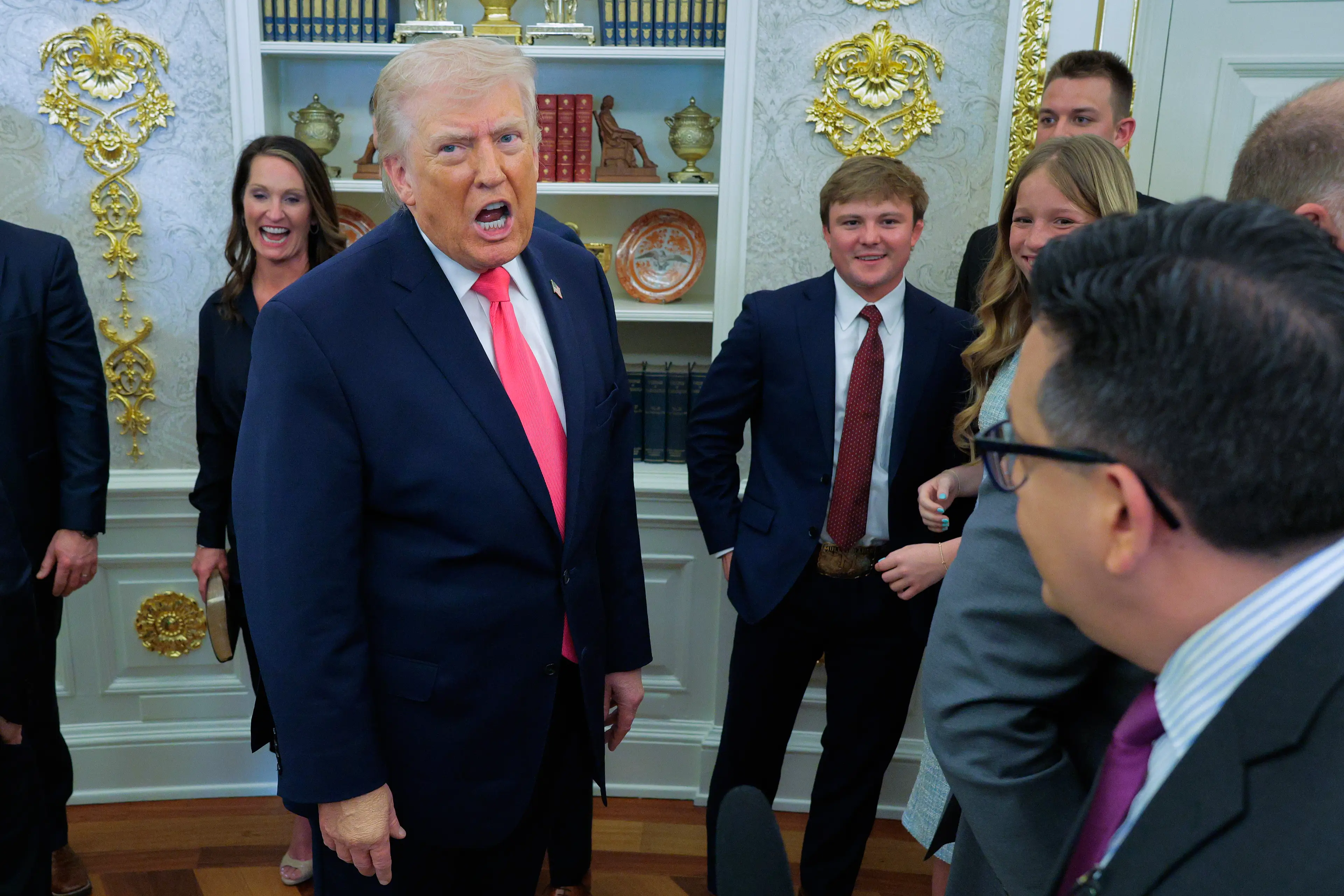 Trump believes the US has already won the war. (Chip Somodevilla/Getty Images)