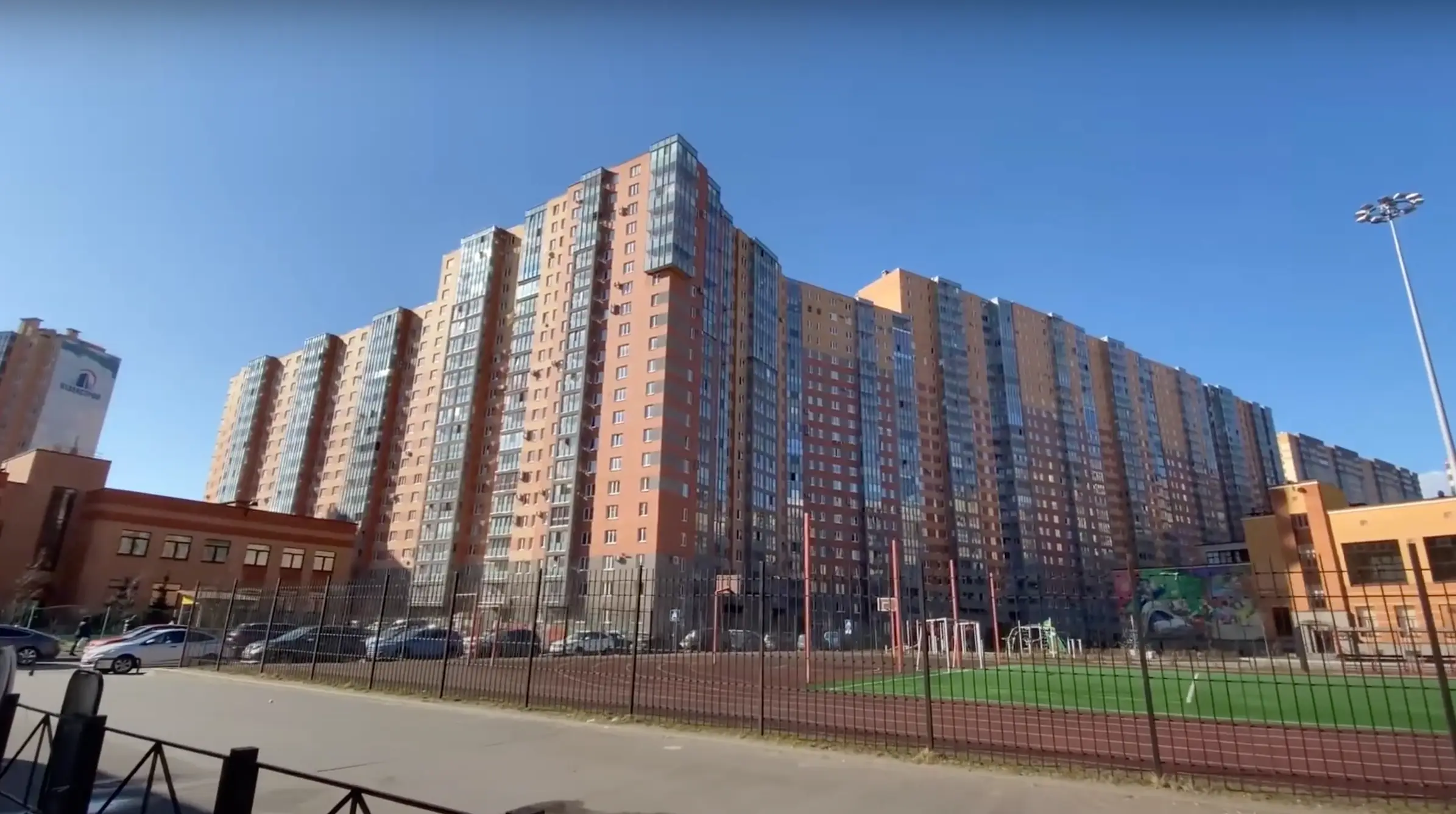 The complex contains everything residents could ever need from shops to beauty salons to a nursery and post office (YouTube/Curious Facts)