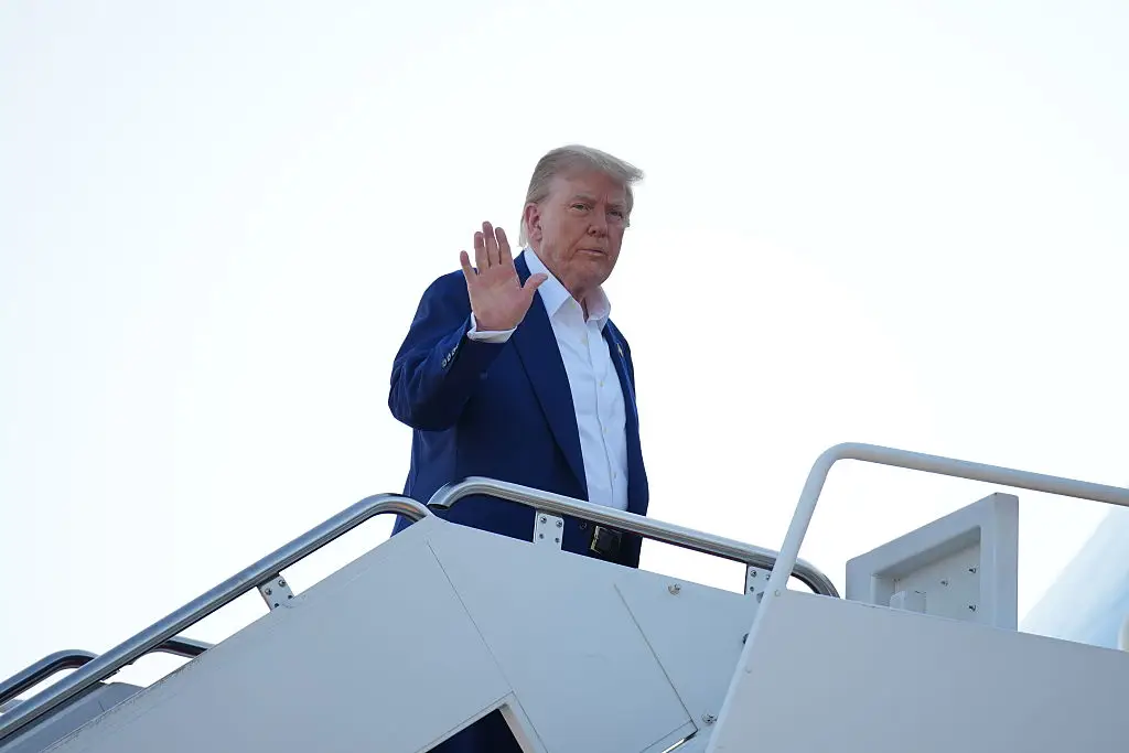 Trump says Israel need to 'calm down' (Andrew Harnik/Getty Images)