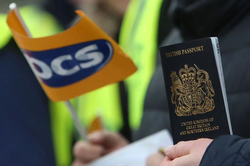 UK passport holders and everyone else not belonging to an EU member state will be subjected to biometric tests when entering an EU state (SUSANNAH IRELAND/AFP via Getty Images)