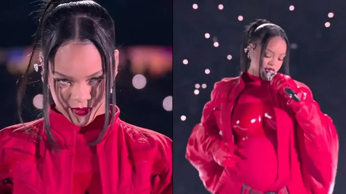 Rihanna's pregnancy confirmed following spectacular Super Bowl halftime reveal