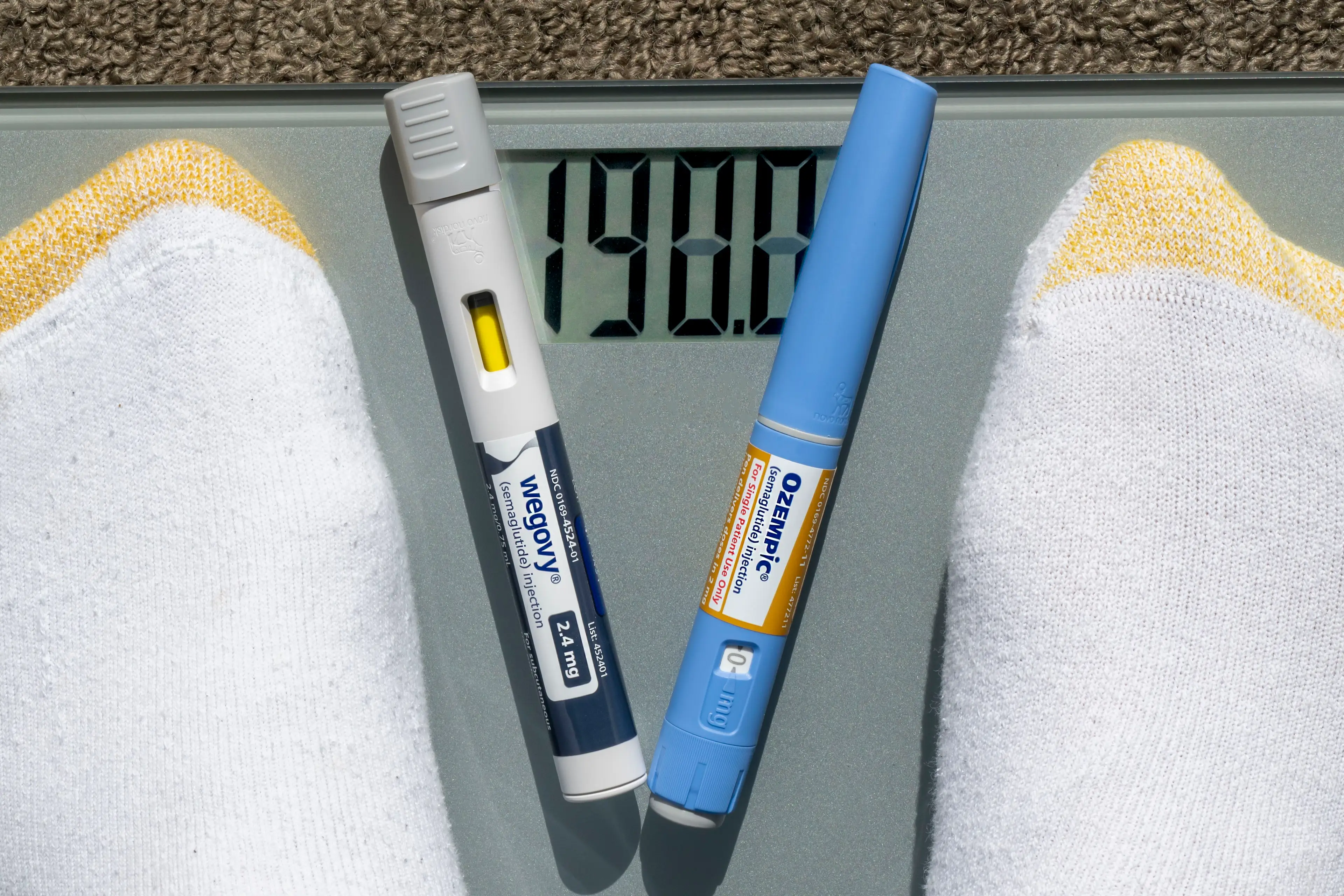Both Wegovy and Ozempic contain semaglutide, but Wegovy has more of it and is the drug you're likely to be prescribed for weight loss (Michael Siluk/UCG/Universal Images Group via Getty Images)