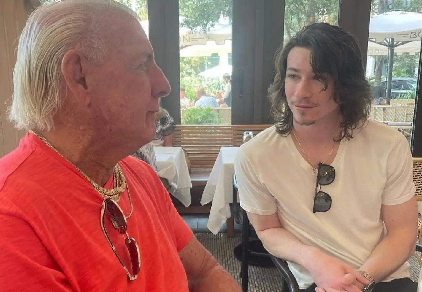 Ric Flair has shared an emotional message following his stepson's death (Instagram)