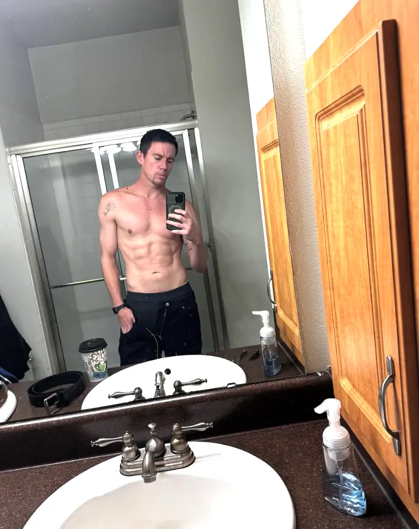 Tatum preparing for Roofman (Instagram/@channingtatum)