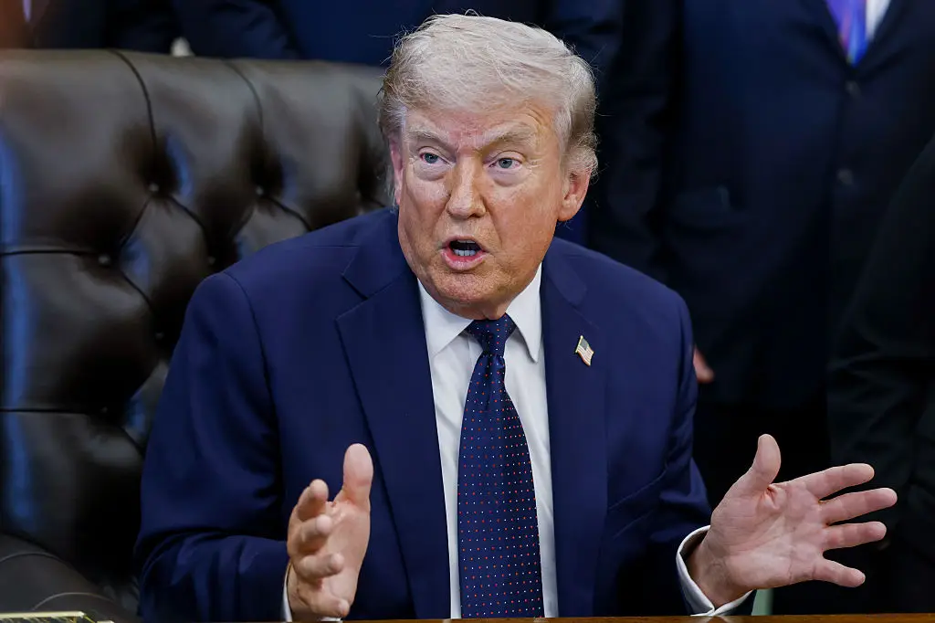 Donald Trump has reclassified medical marijuana as a Schedule III drug (Will Oliver/EPA/Bloomberg via Getty Images)