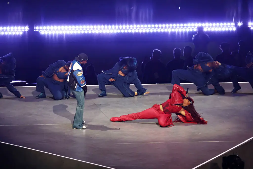 SZA made an appearance for a couple of Lamar's songs (Cindy Ord/Getty Images)
