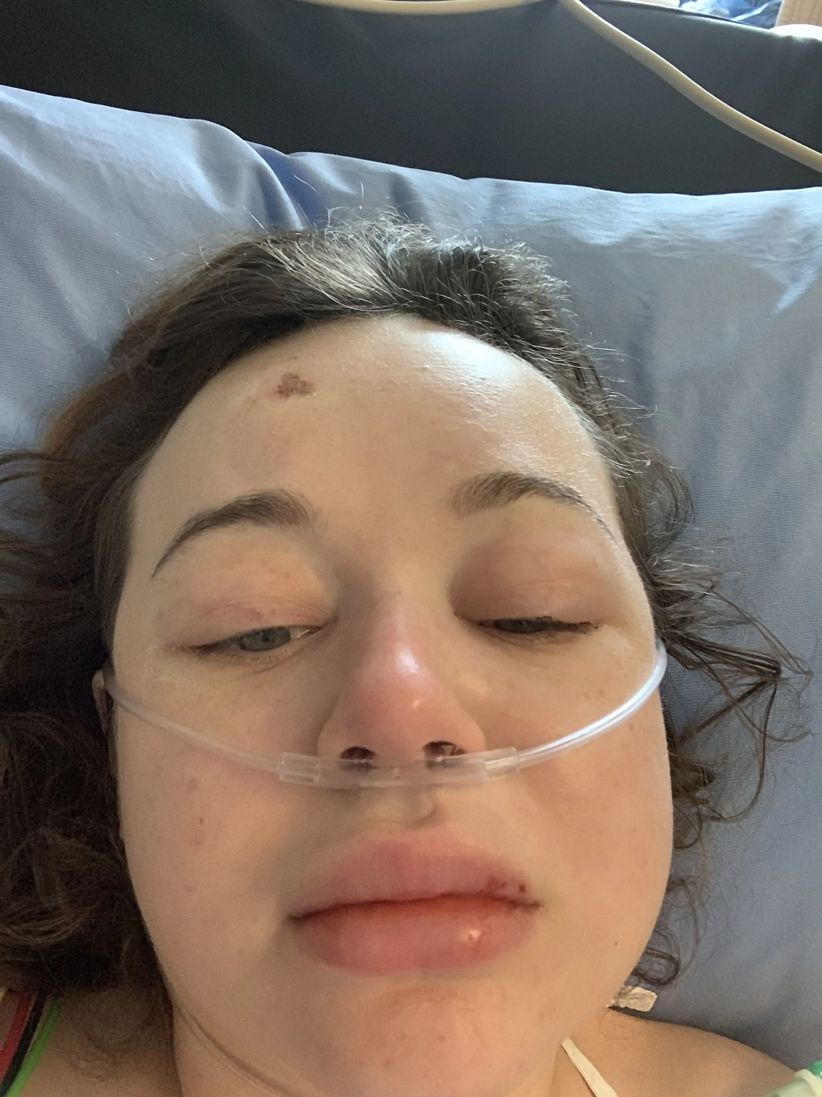 Julia was kept in hospital for five weeks (Kennedy News and Media)