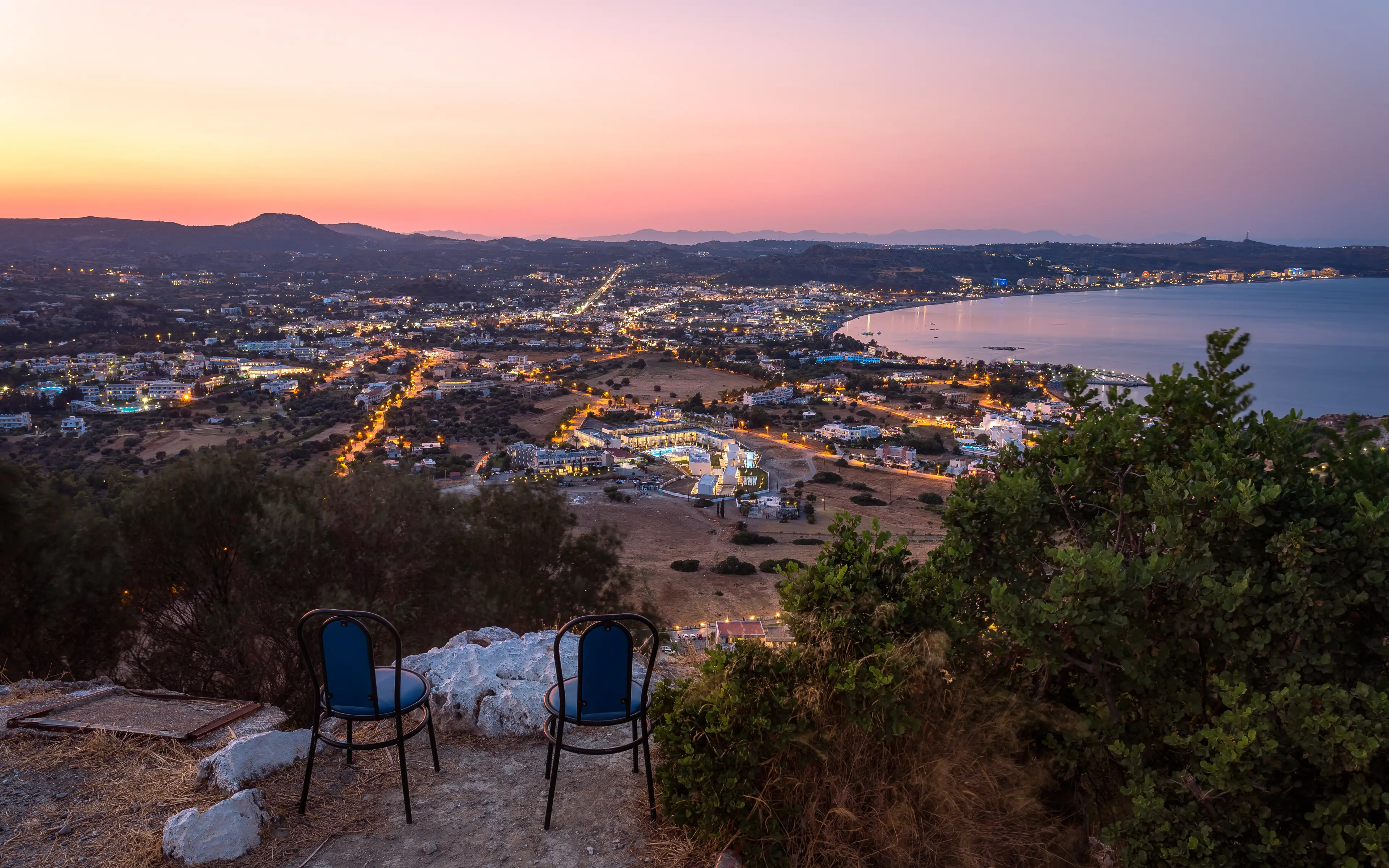 Views over Faliraki in Rhodes (Getty Stock Images)