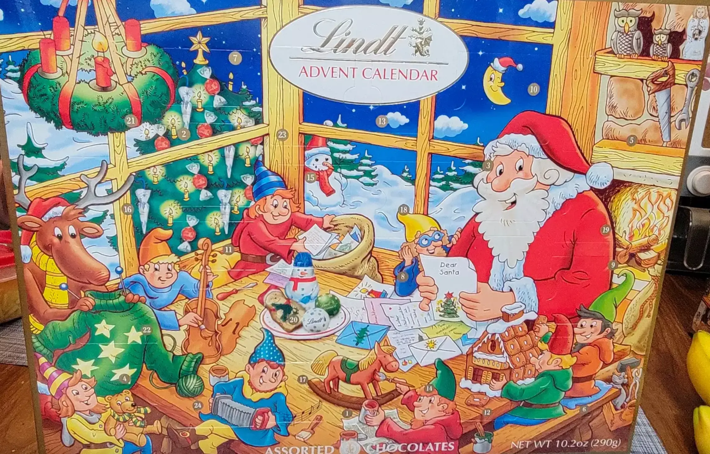 It's time to break those Advent calendars out (X/CozyLouise72)