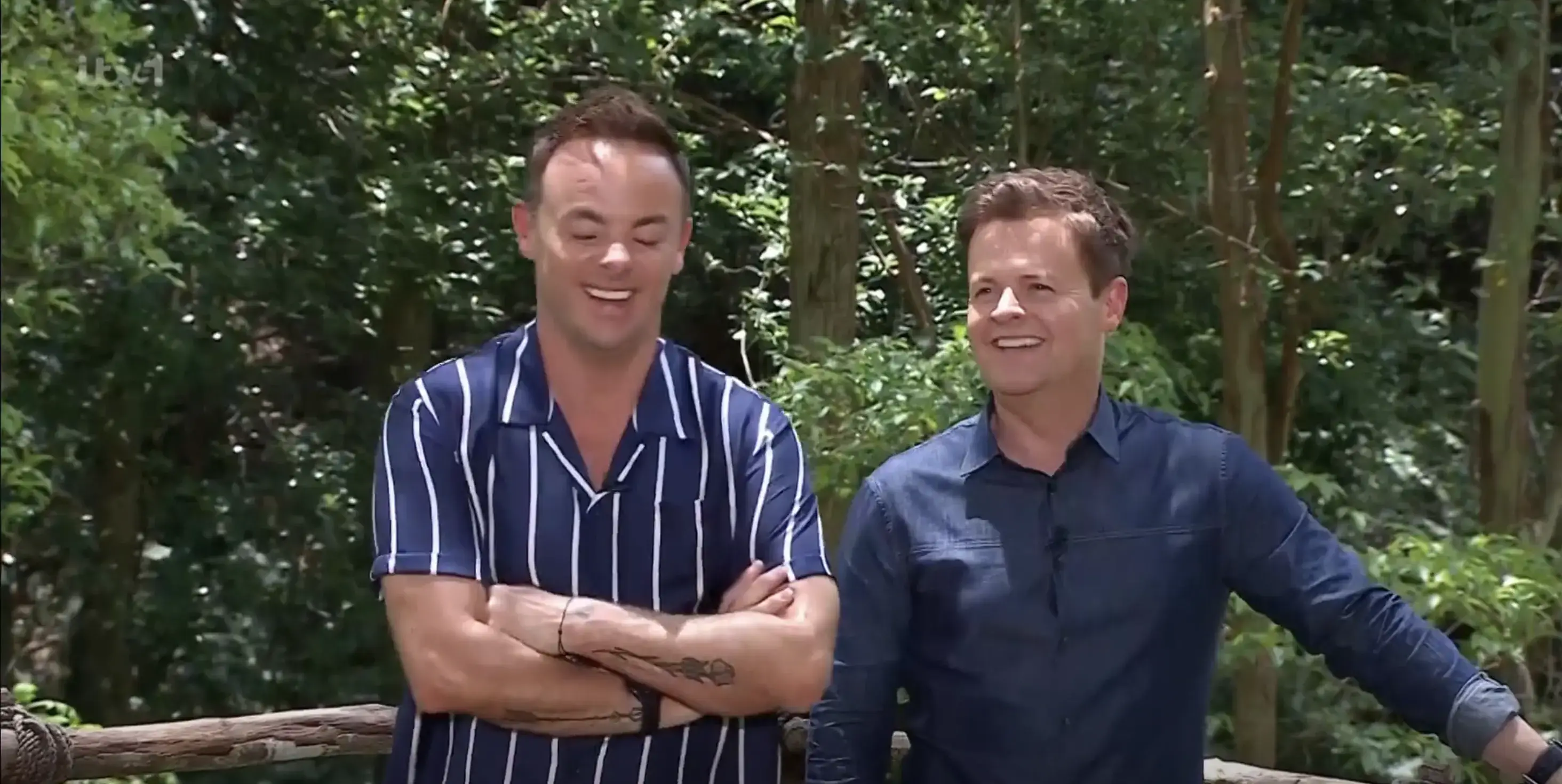 I'm A Celeb fans think Ant McPartlin has been a little frosty towards Dean McCullough (ITV)