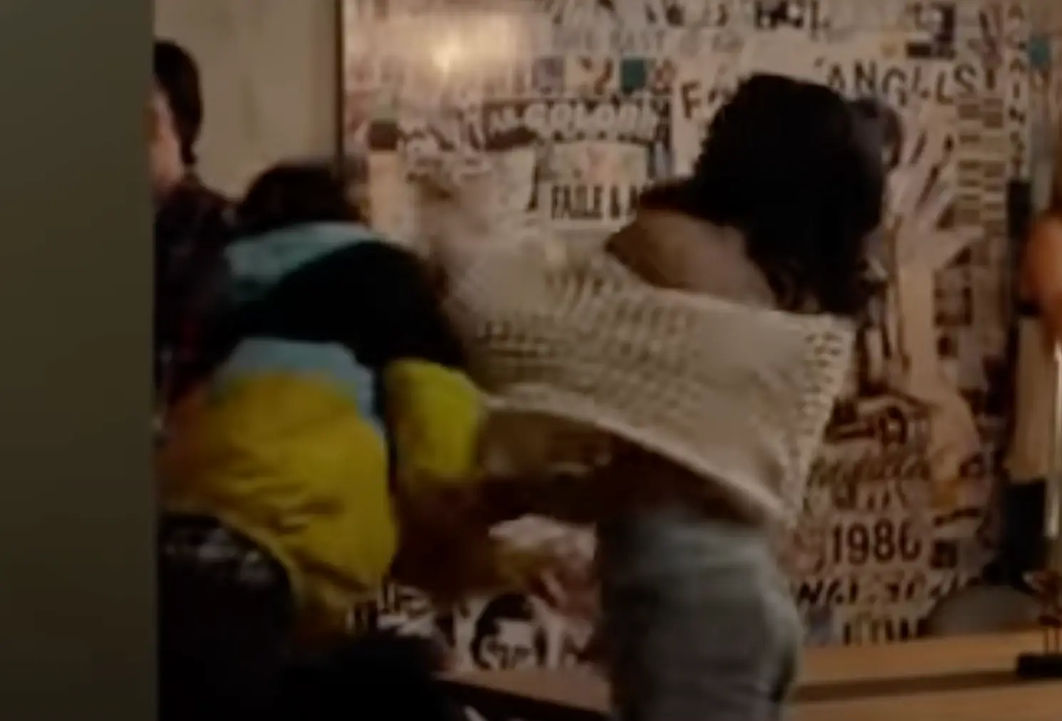 Rihanna smacks the sh*t out of him (Sony)