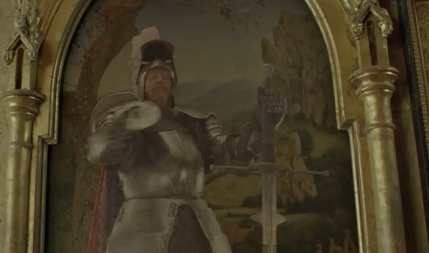 Whitehouse's scenes were cut from the third film (Warner Bros)