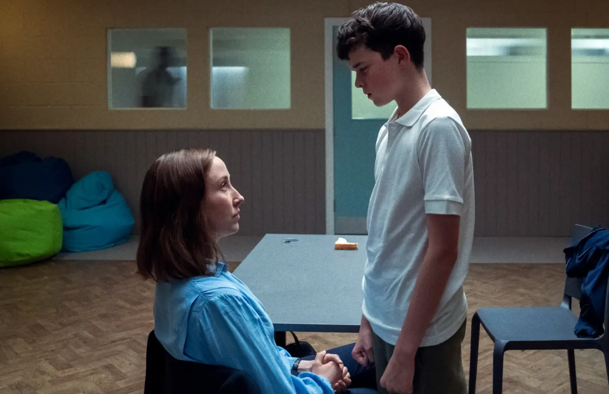 Cooper recalled a great moment of improvisation during filming (Netflix)