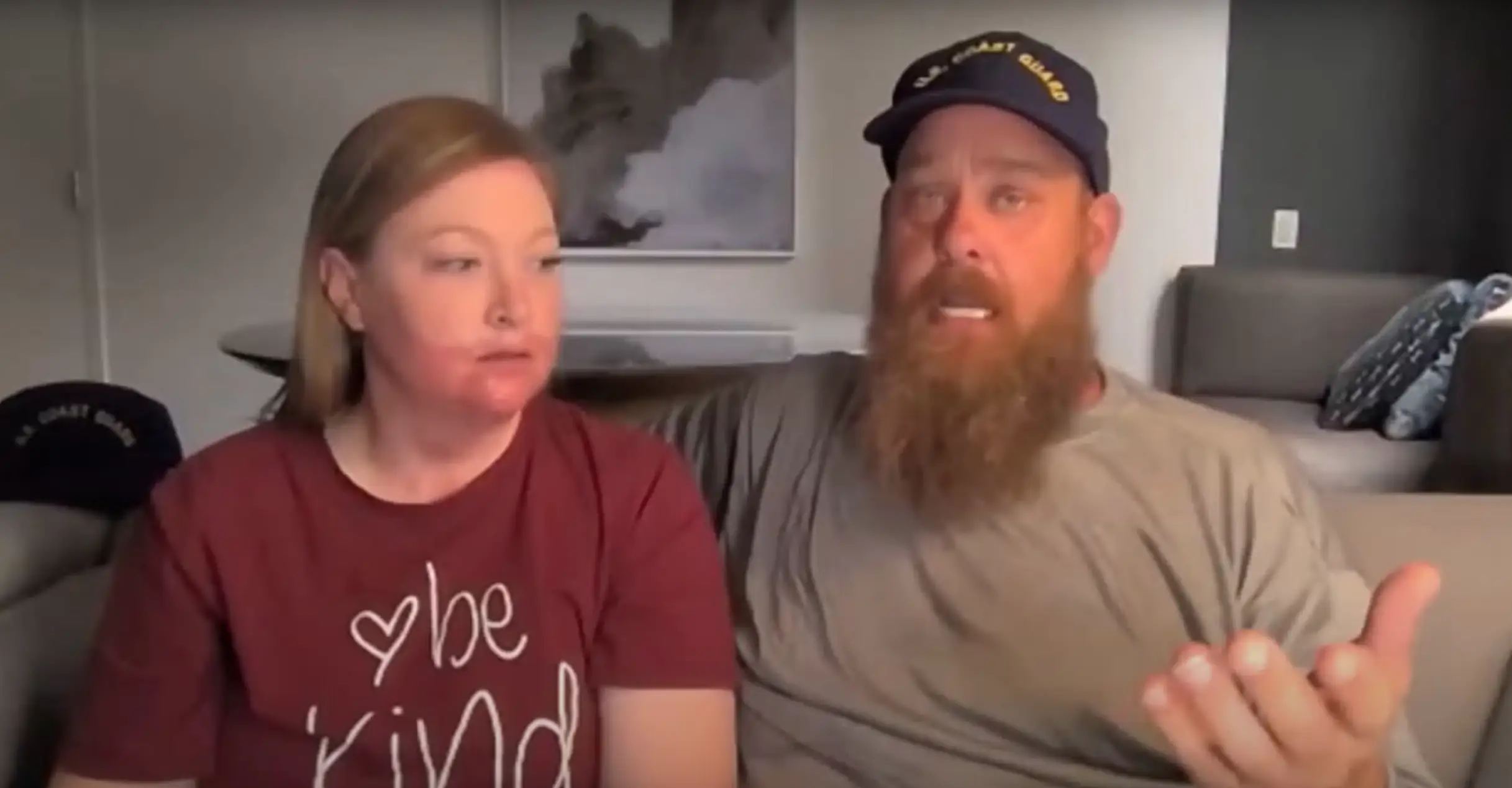 The couple were forced to have the dreaded conversation of what to do if one of them died (WHAS11/ABC News New York)