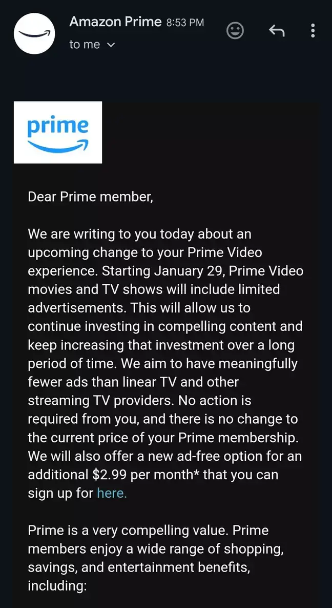 Online viewers have threatened to cancel their subscriptions amid the new charge.