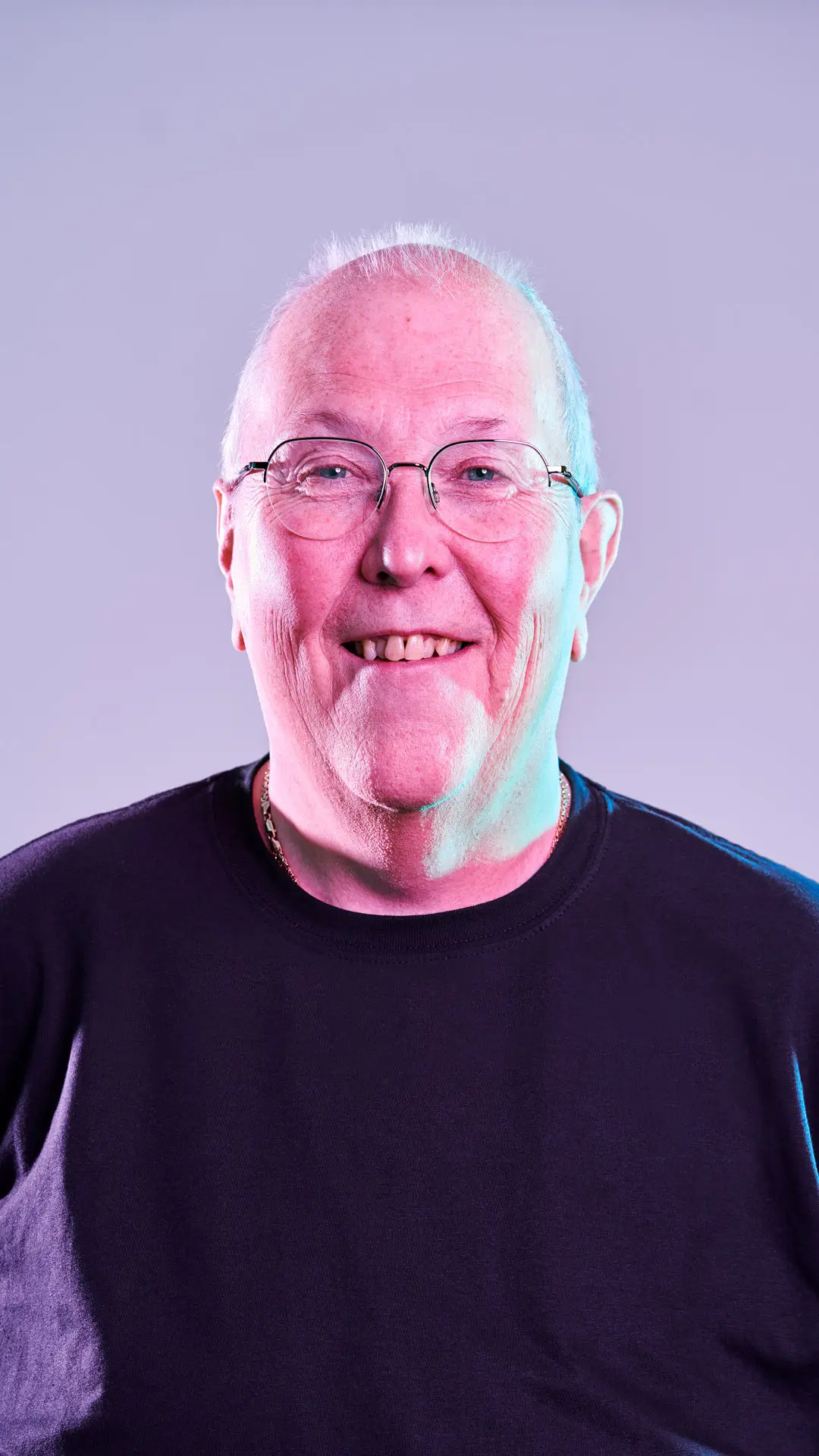 Jim credits a TV advert to saving his life.