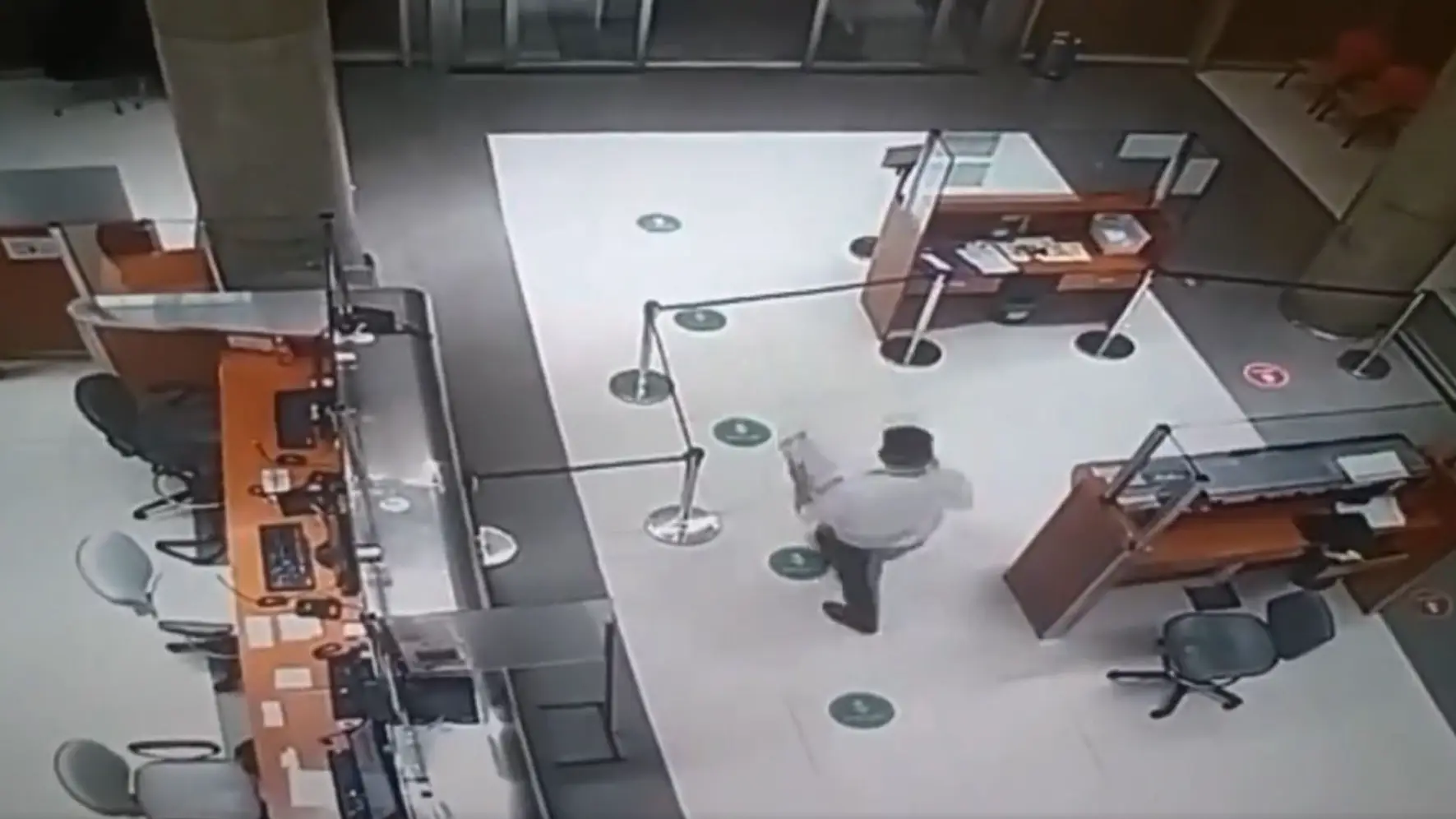 Spine-chilling moment 'ghost patient walks through hospital doors' after dying day before