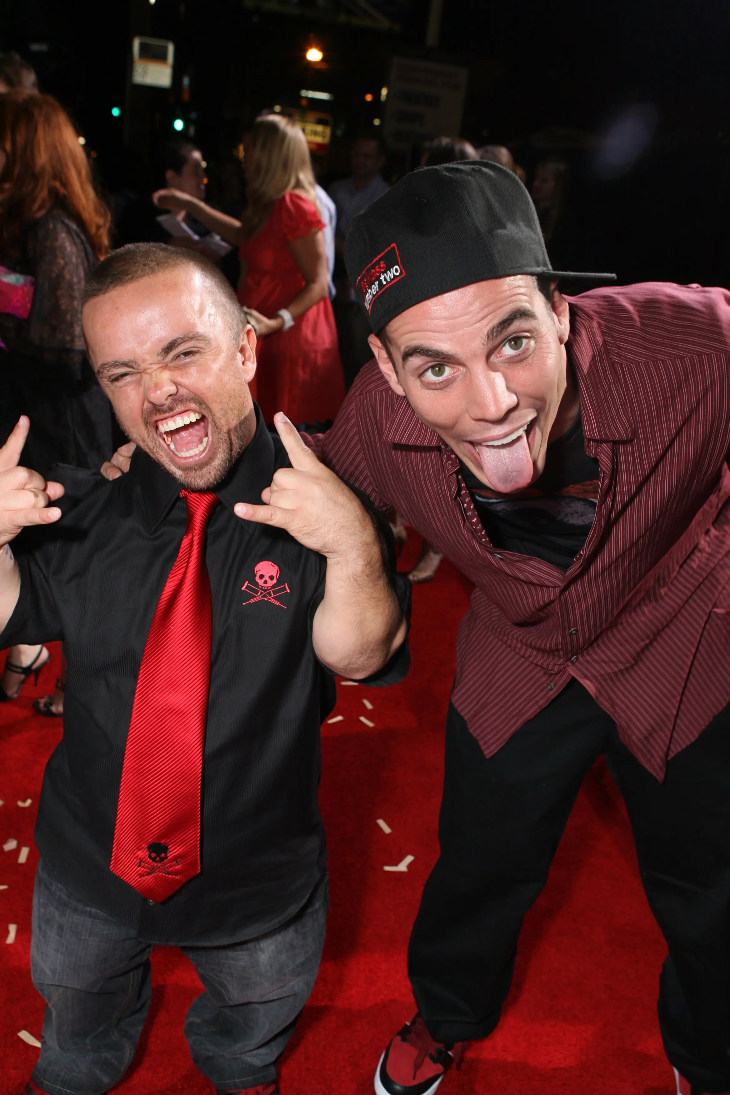 Steve-O and Wee Man were named by Wolfson (E. Charbonneau/WireImage for Paramount Pictures - CA)