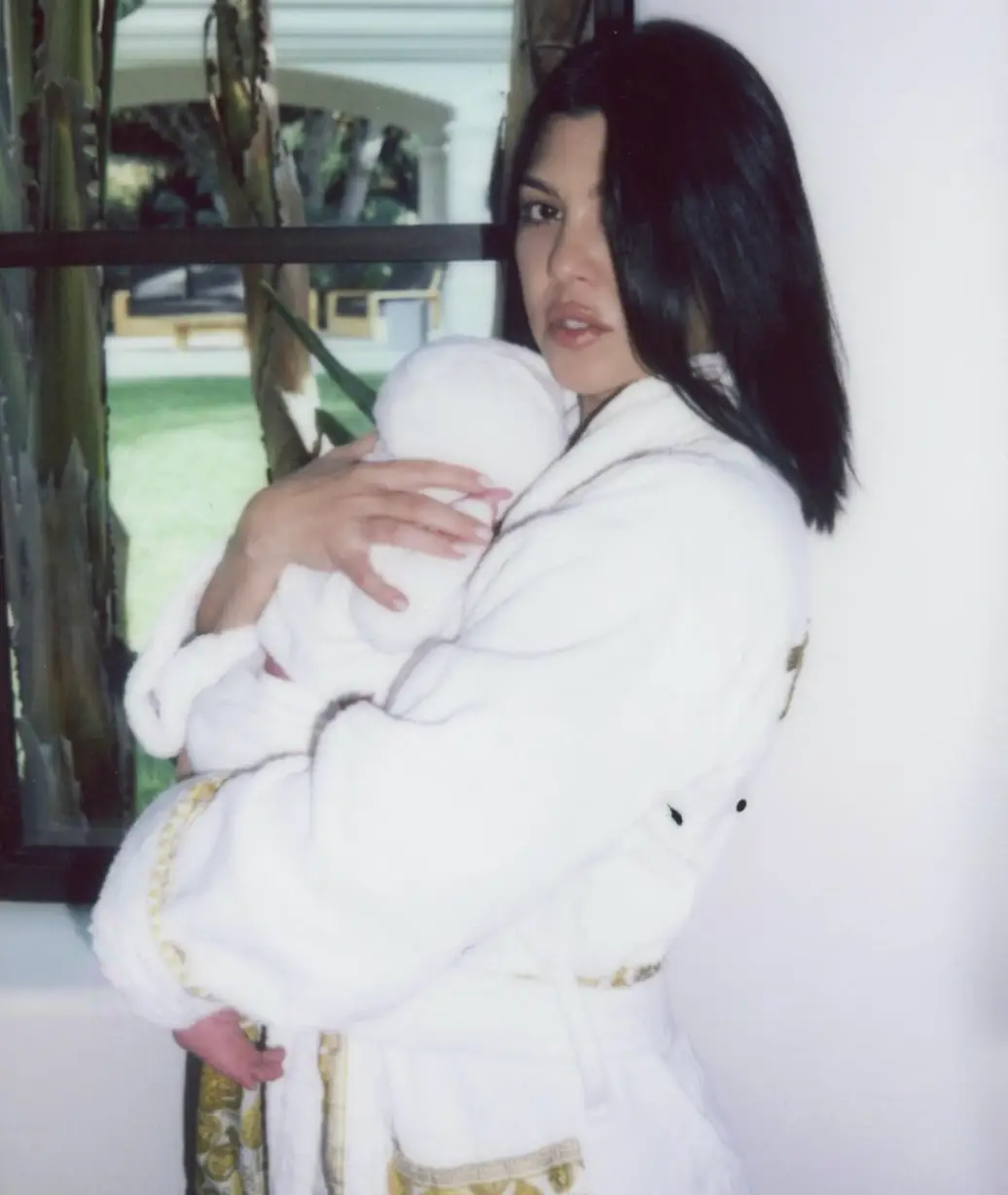 Rocky is her fourth child. (Instagram/@kourtneykardash)