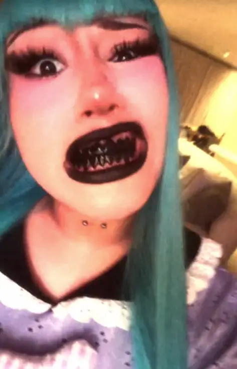 The teenager also responded to 'demonic' accusations (TikTok/@northwest)