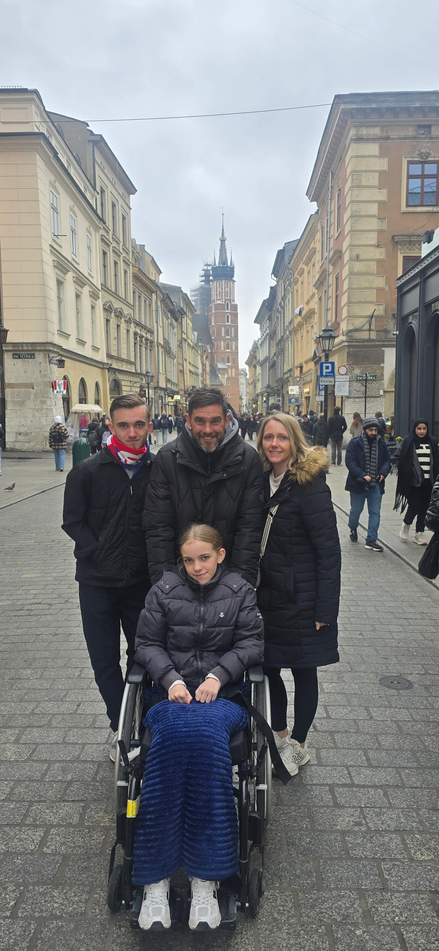 It could be life-changing for the family if Elsie is selected for the trial (Supplied)