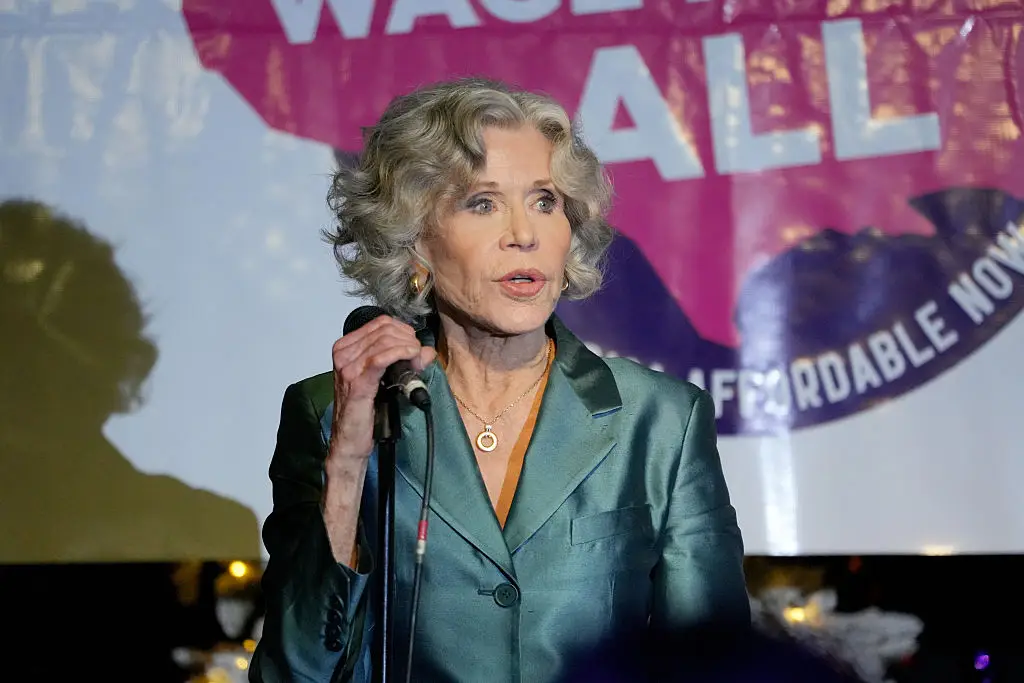 Jane Fonda came in for some criticism (Olga Onate/Getty Images)