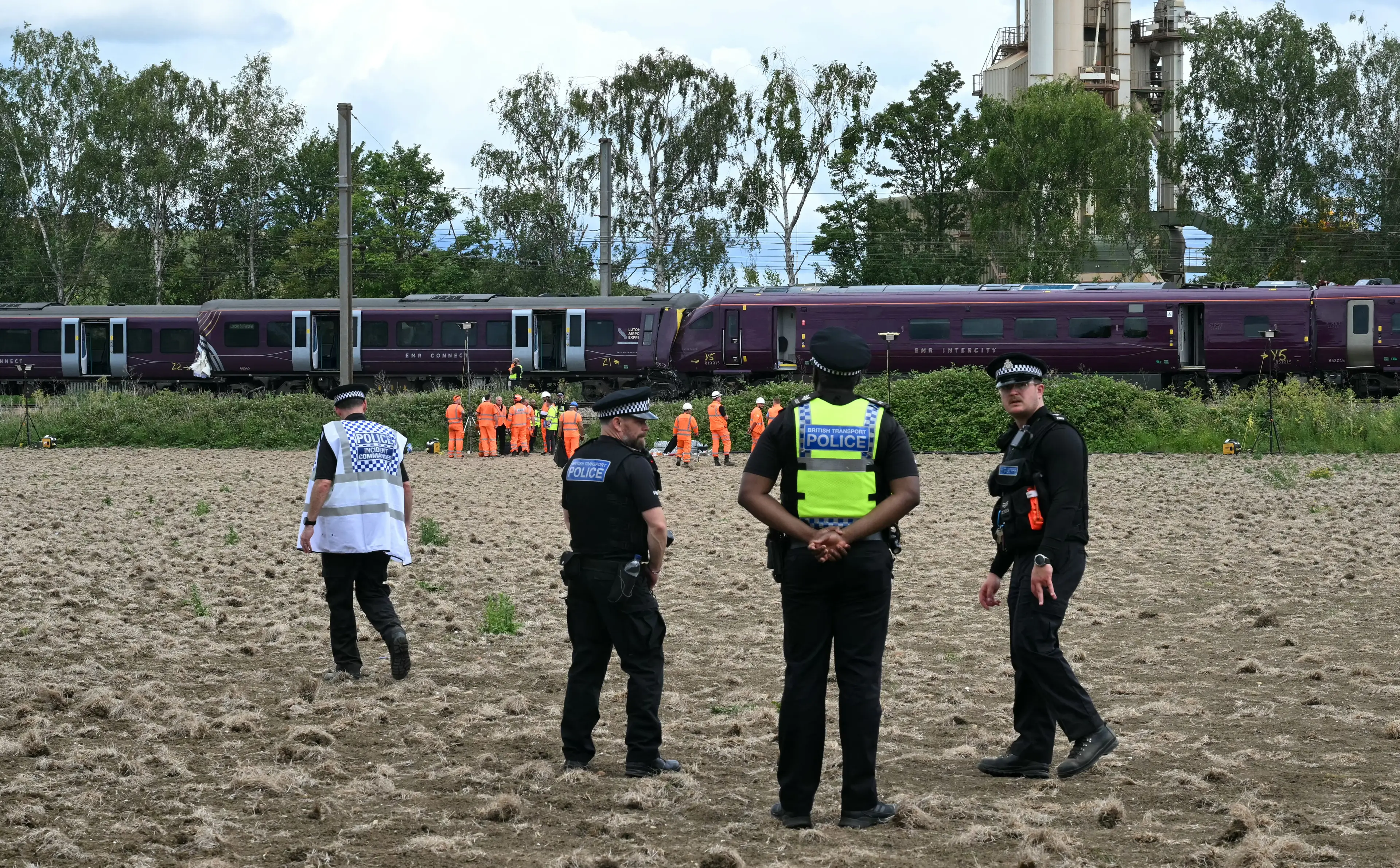 Two East Midlands Railway (EMR) trains crashed into each other on June 19.