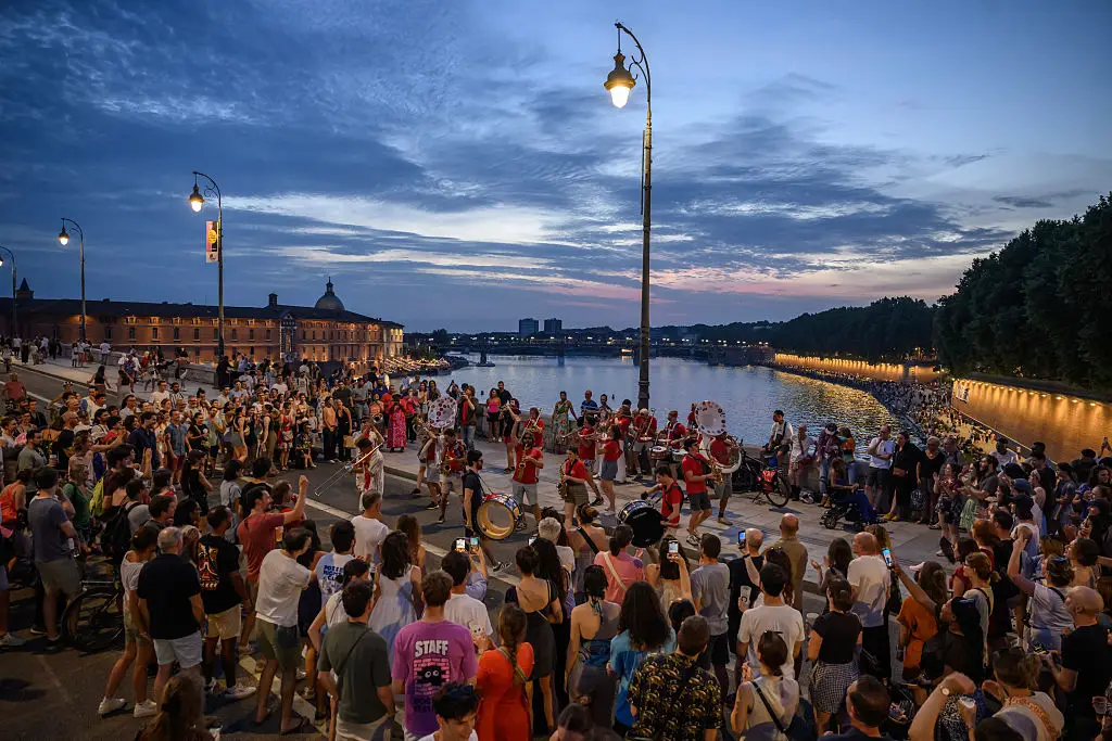 Many arrests were made (ED JONES/AFP via Getty Images)