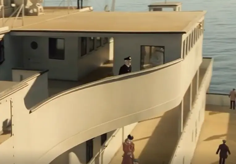 The scene doesn't look quite so good on HD TVs.