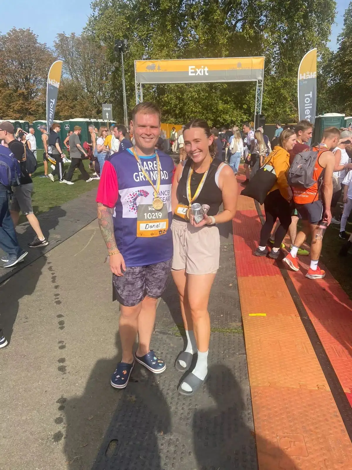 Daniel became addicted to one particular exercise.