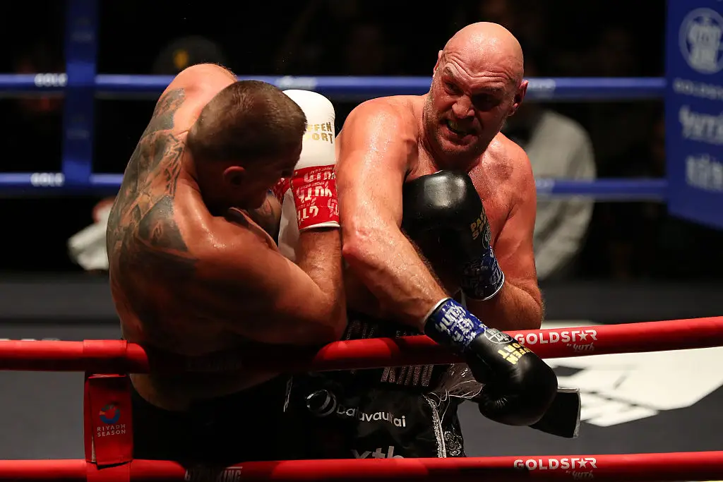 Fury claimed victory in the comeback fight in Thailand (Thananuwat Srirasant/Getty Images)