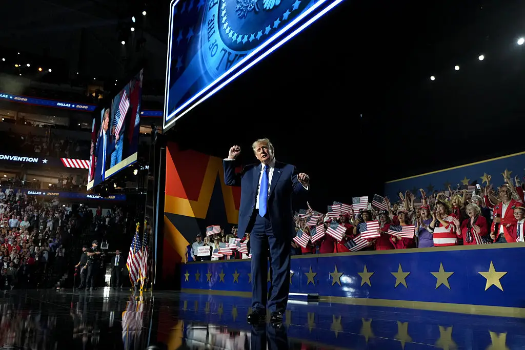 The Trump Dividend has been criticised, with it being labelled as 'laughable' (Al Drago/Bloomberg via Getty Images)