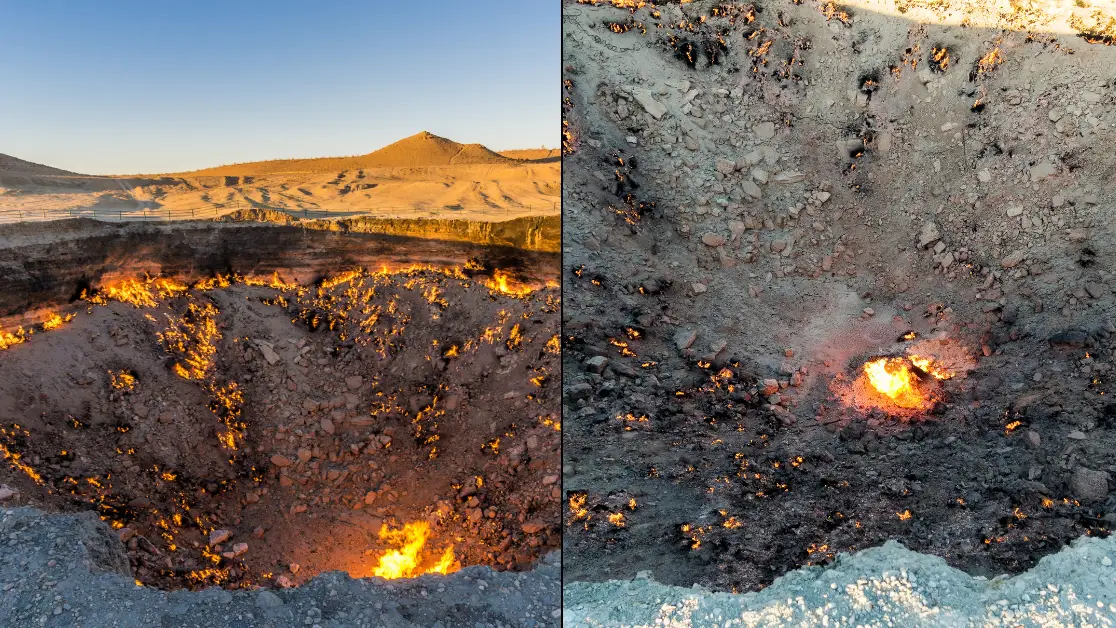 'Gate of Hell' labelled 'most dangerous natural attraction in world' is still on fire 50 years later
