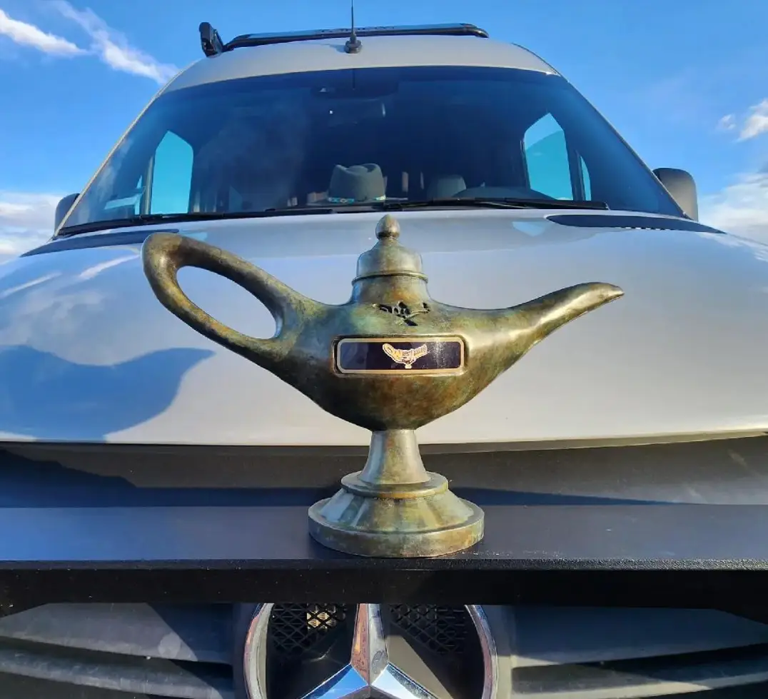 The couple tracked down the genie lamp to Texas (Treasure Game$)