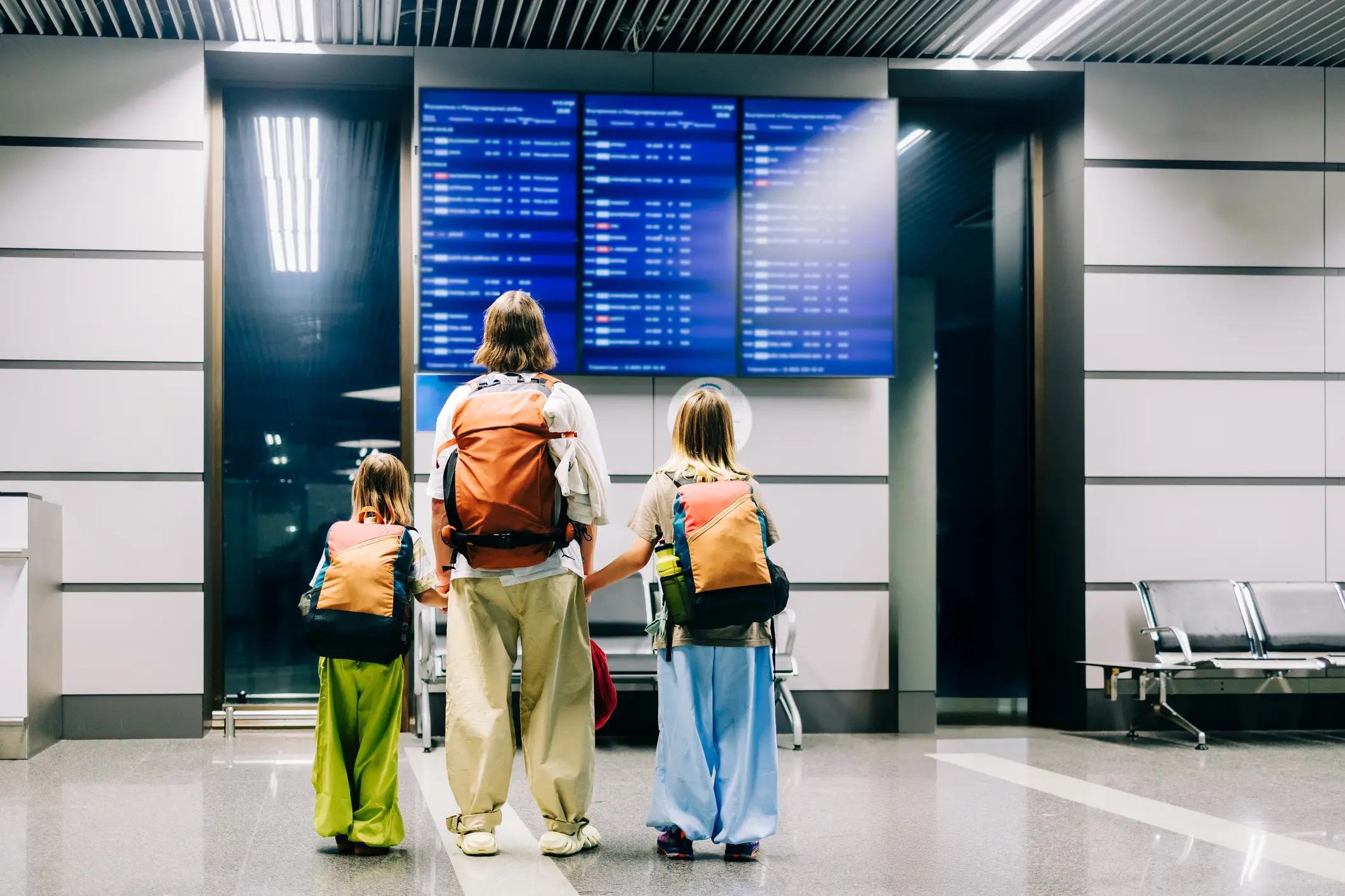 Children aged eight and nine can now use eGates across UK airports (Getty Stock Image)