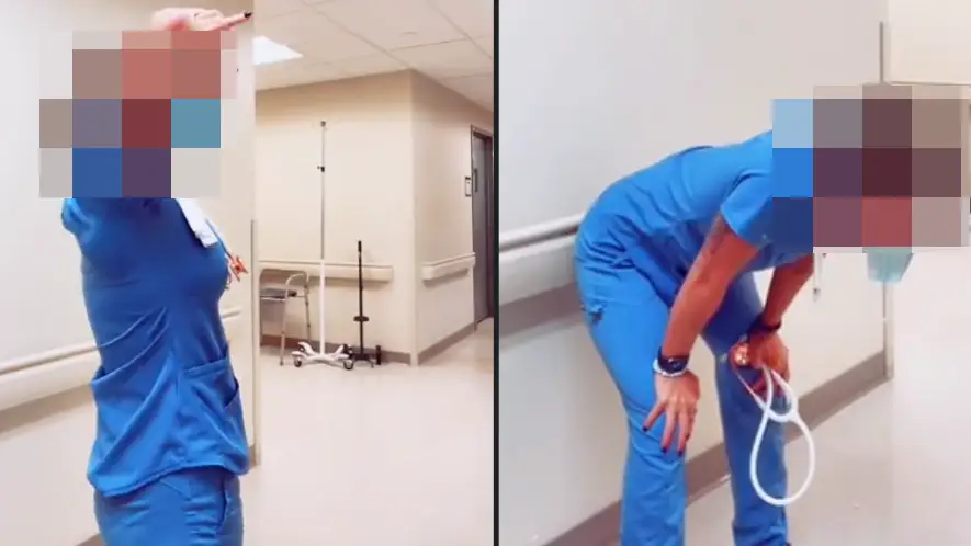 Bizarre TikTok Trend Sees Healthcare Workers Film Themselves After A Patient Dies