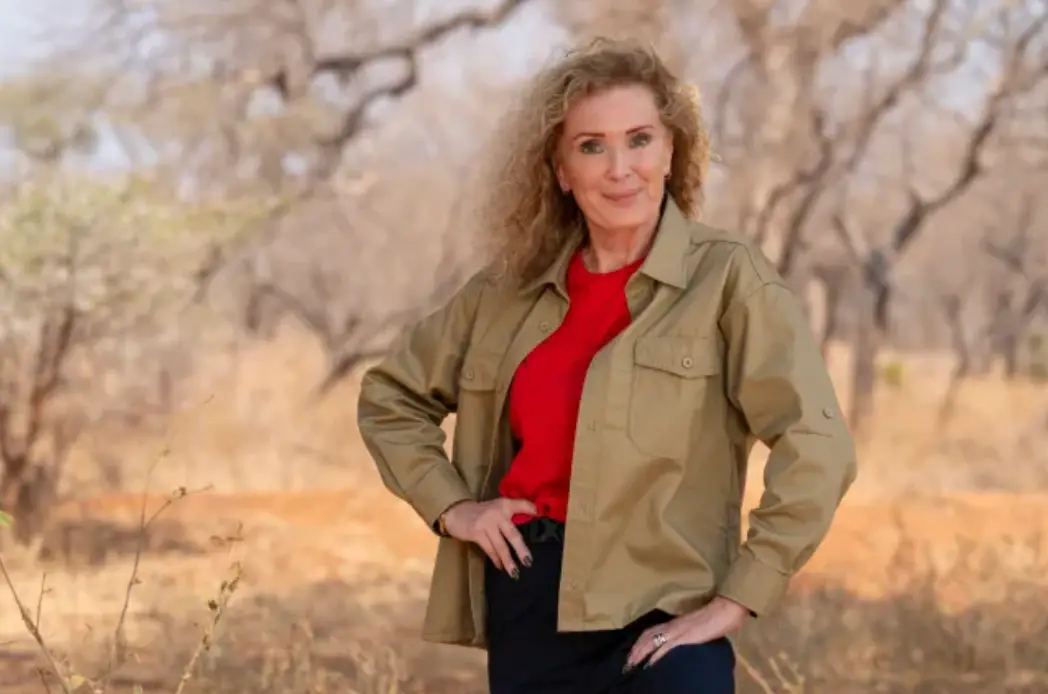 Bev has swapped the freezing Welsh castle for the warm South African jungle (ITV)