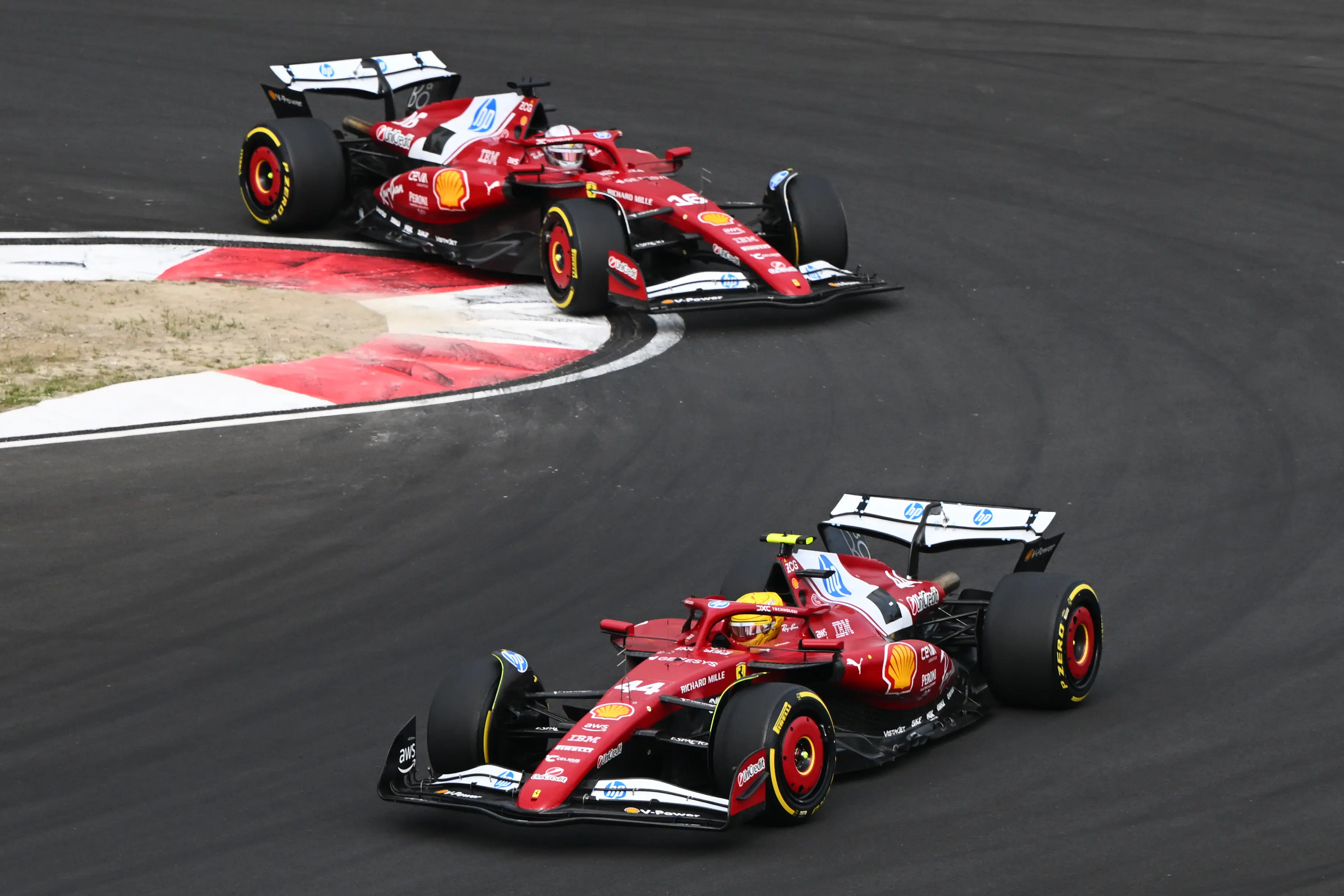 Hamilton and Leclerc have both been disqualified (Clive Mason/Getty Images)