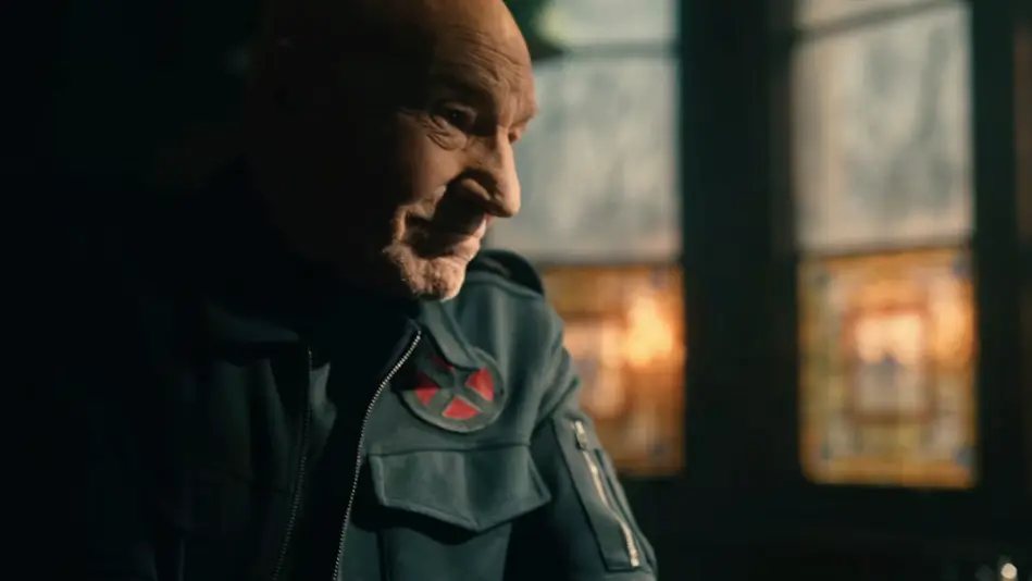 Stewart as Professor X in Avengers: Doomsday (Disney)
