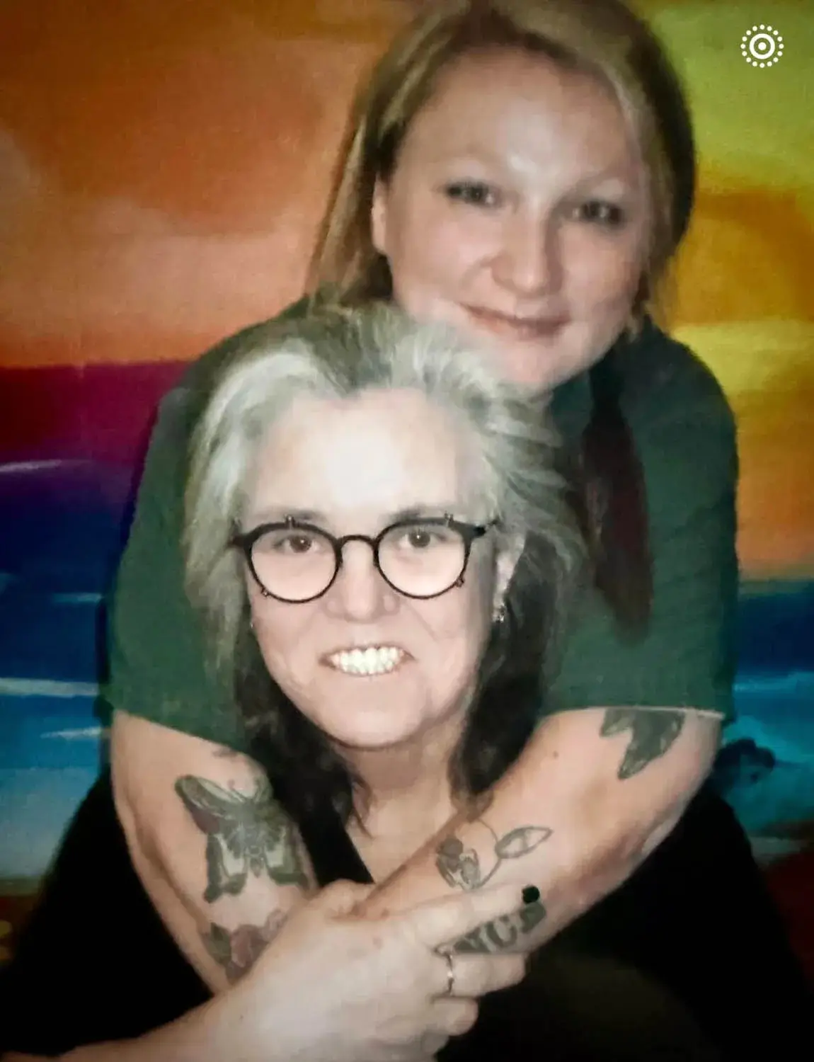 Rosie O'Donnell shared a picture with her daughter plus their text messages (instagram/@rosie)