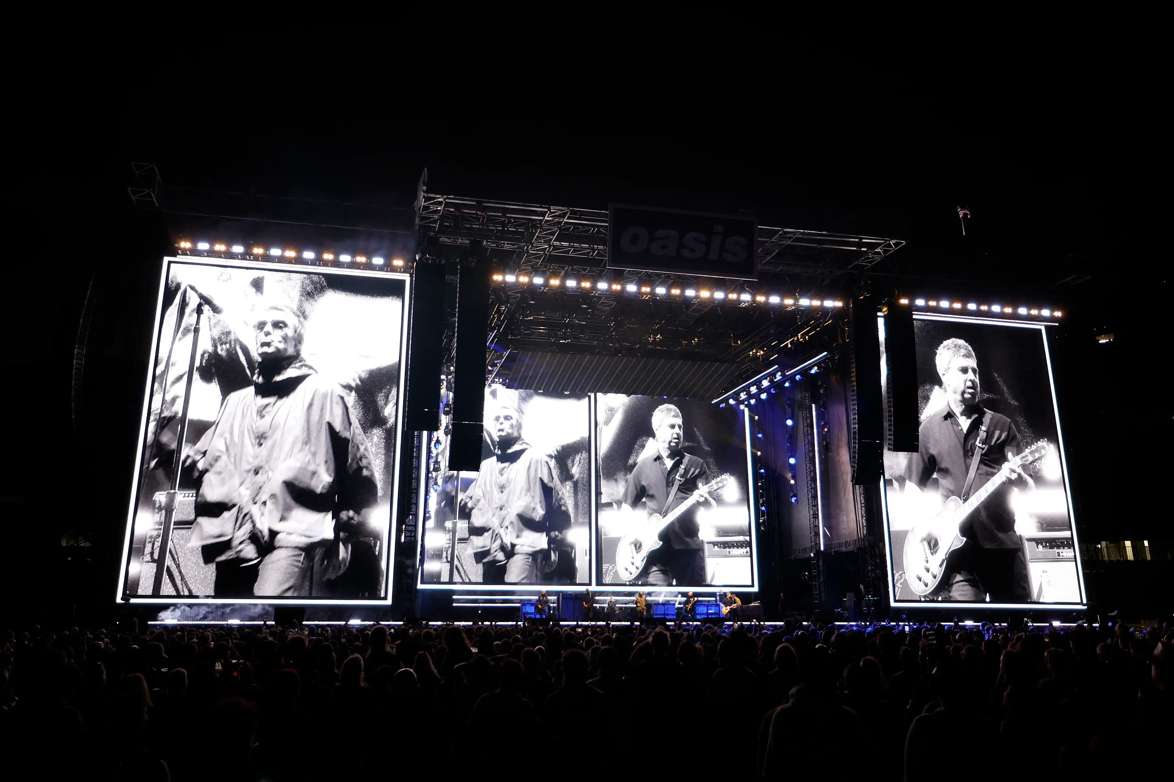 Oasis will return to the stage in 2027 (KAMIL KRZACZYNSKI/AFP via Getty Images)