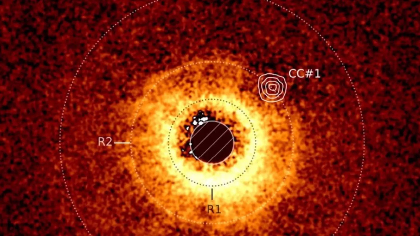 A.-M. Lagrange and al. - Evidence for a sub-Jovian planet in the young TWA7 disk, 2025
