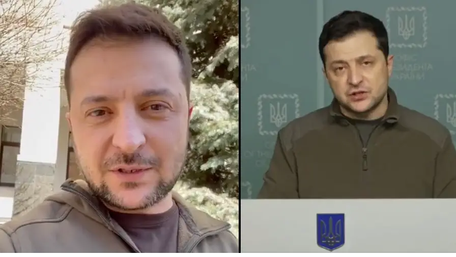 Zelenskyy Posts Video To Rubbish Fake Surrender Message After Russia Hacked Ukrainian TV