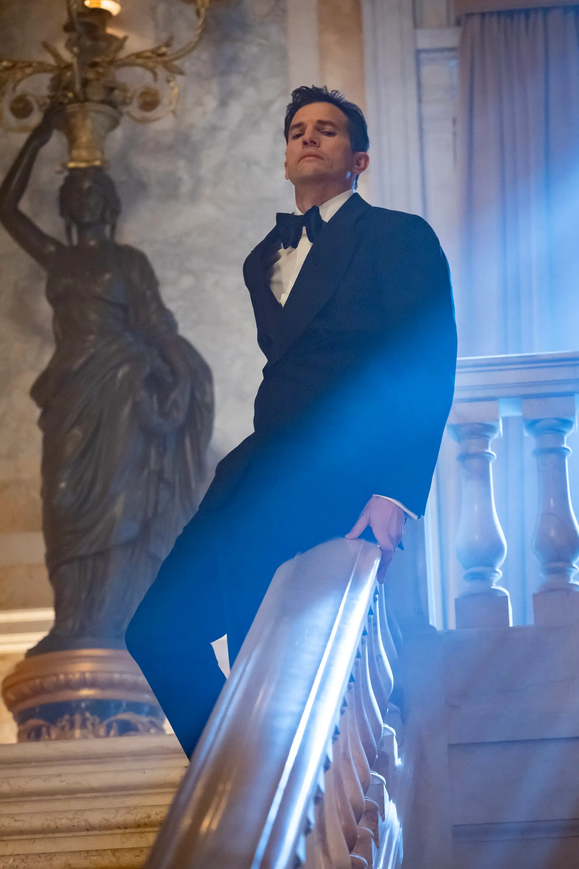 Ashton Kutcher in The Beauty. (FX/Disney+)