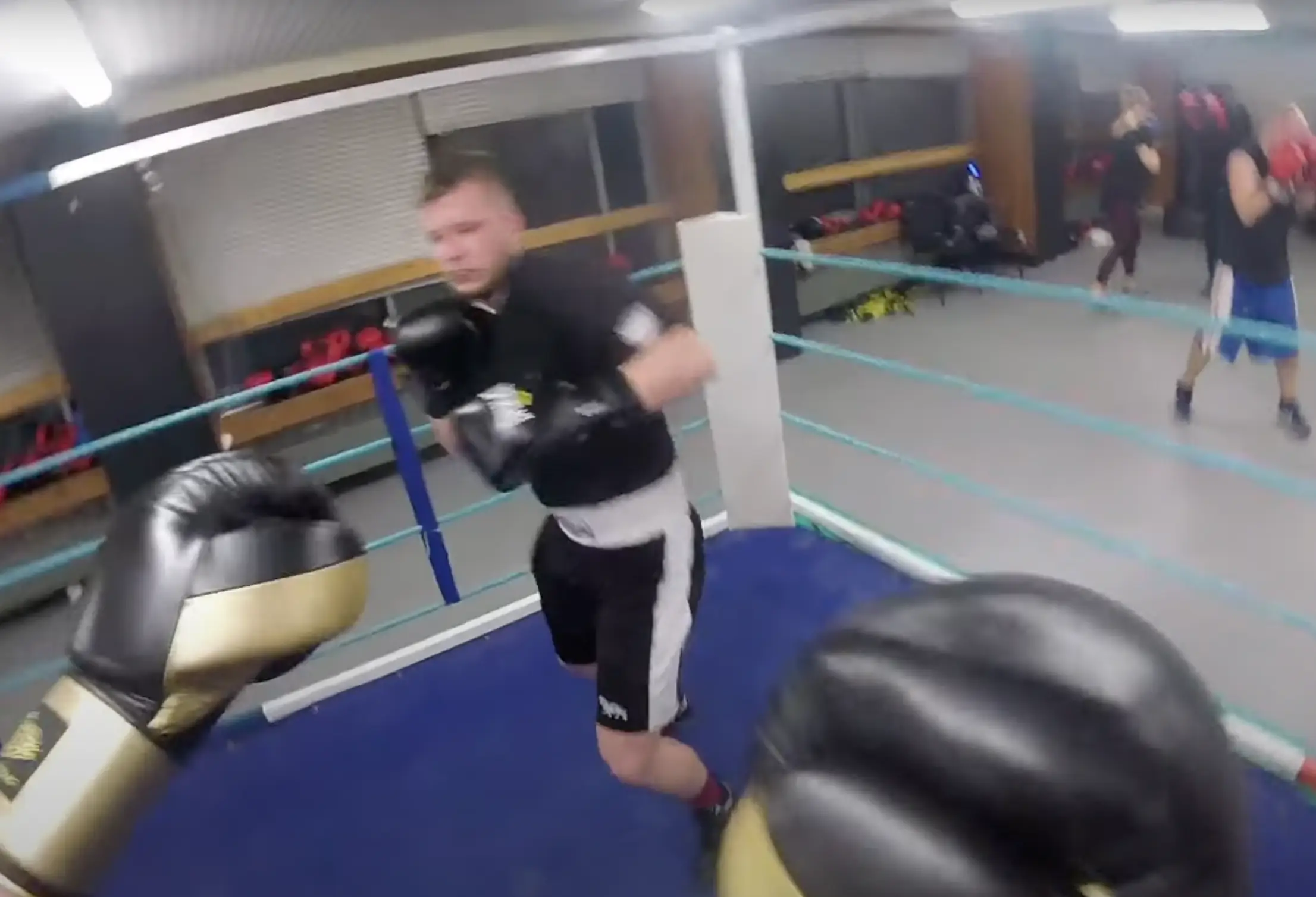 Boxers have next to no time to react to their opponents.