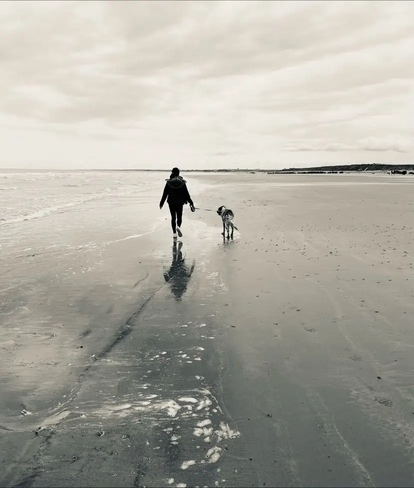 She posted this photo with the heartbreaking message.