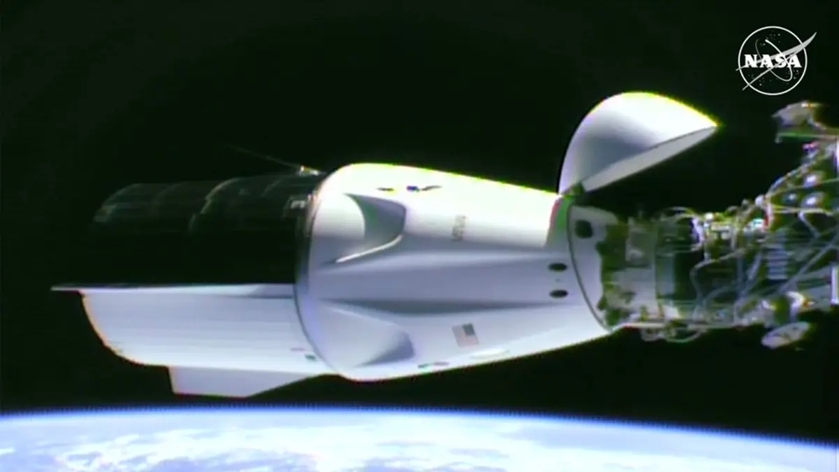 SpaceX's Dragon capsule took-off to rescue the stranded astronauts (NASA)