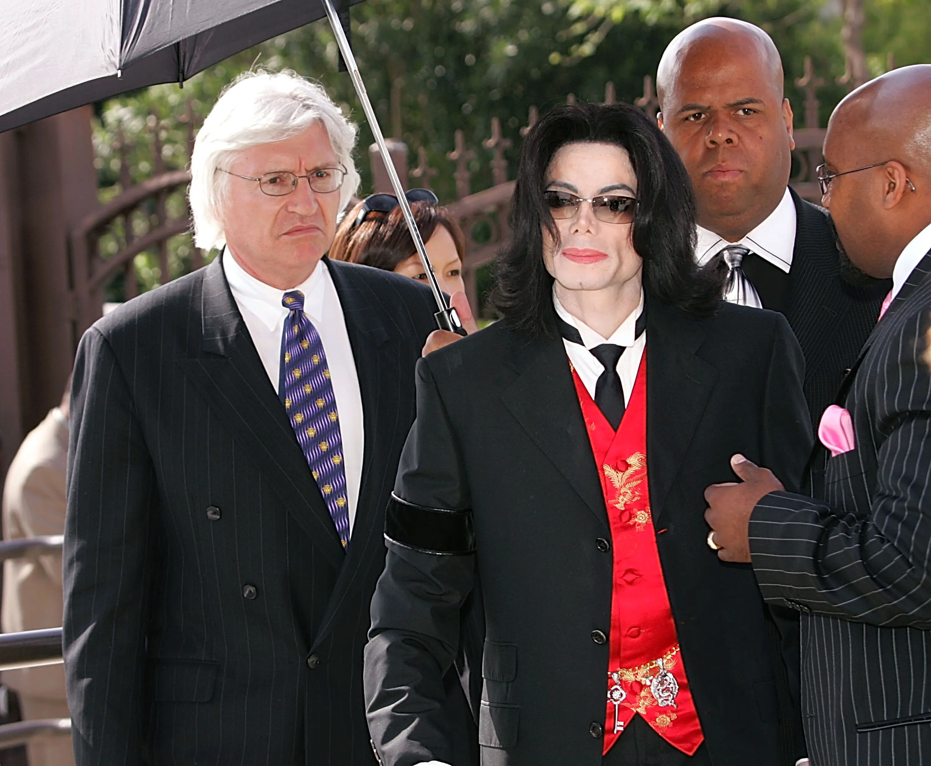 Mesereau and Jackson pictured together in 2005 (Frederick M. Brown/Getty Images)