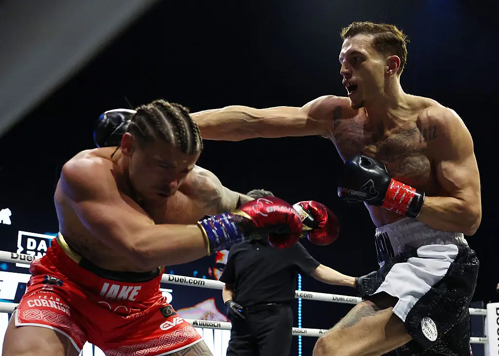 Wil Anderson is a boxer for Misfits. (Molly Darlington/Getty Images)